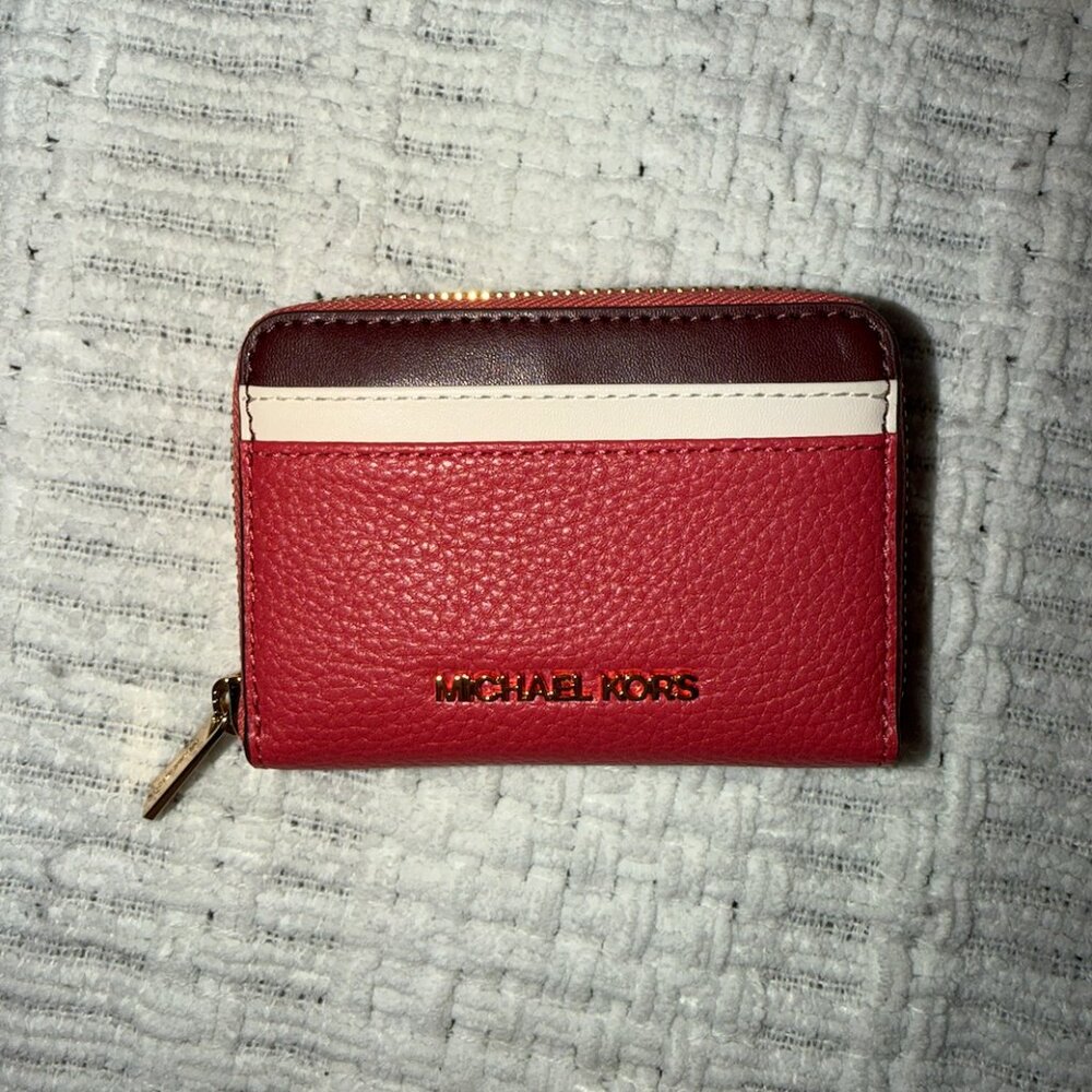Michael Kors | Jet Set Travel Medium Color Block Zip in Light Berry